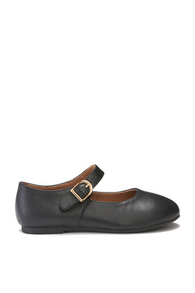 Ballerina Leather Pumps